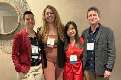 Dr. Renshaw and three students from the School Psychology Program