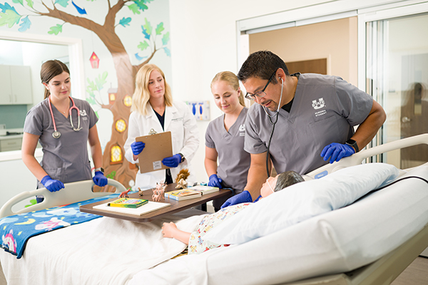 USU nursing students