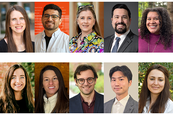 Collage of new CEHS faculty.