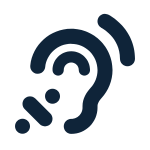 Hearing icon