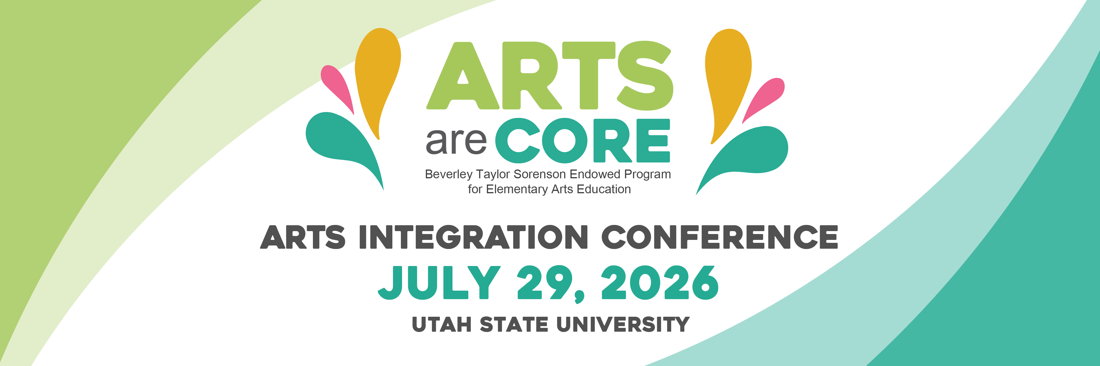 Arts Integration Conference July 29, 2026 Utah STate University