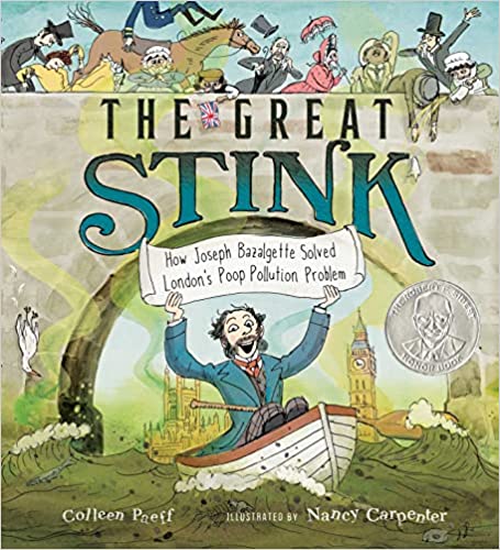 The great stink book cover